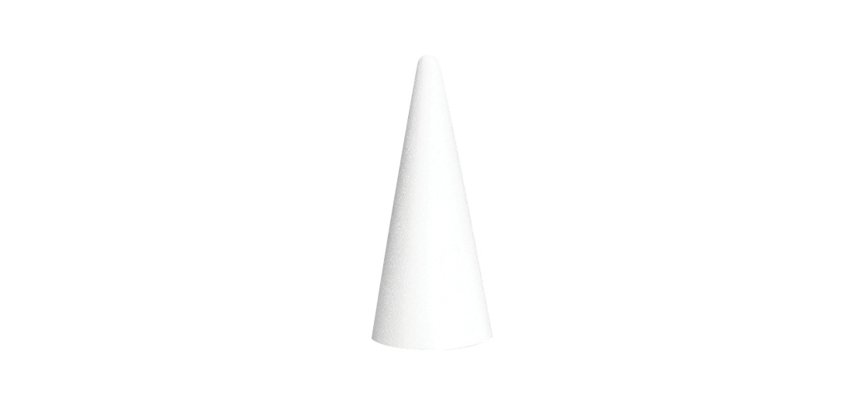 Cono - polistirolo espanso - ø70mm - H125mm - Colorosa