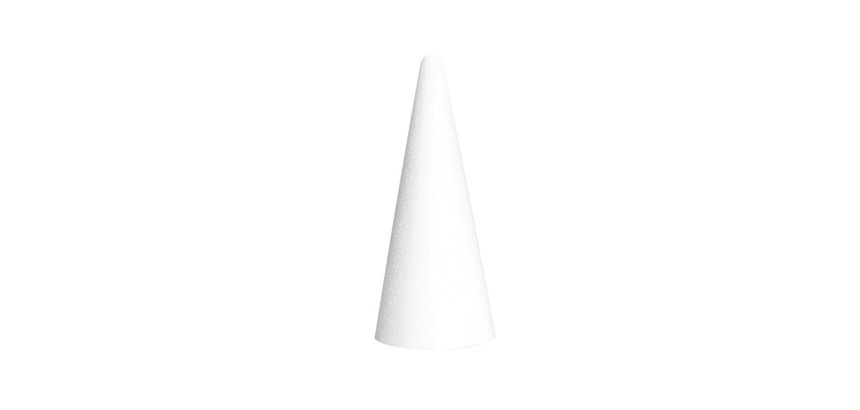 Cono - polistirolo espanso - ø90mm - H200mm - Colorosa
