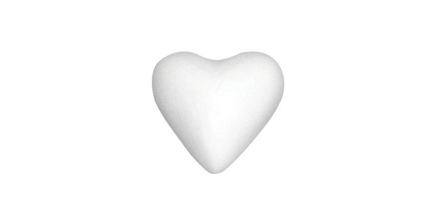 Cuore - polistirolo espanso - ø110mm - Colorosa