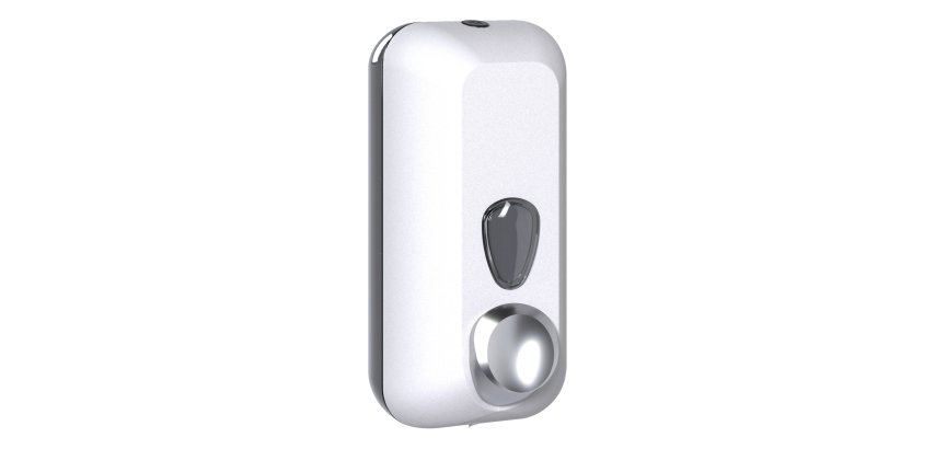 Dispenser sapone EColored - murale - capacità 0,55 L - adamello white - Mar Plast