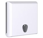 Dispenser asciugamani EColored piegati a Z/C - 29 x 10,5 x 30,5 cm - adamello white - Mar Plast