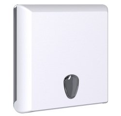 Dispenser asciugamani piegati EColored - 29 x 10,5 x 30,5 cm - bianco - Mar Plast