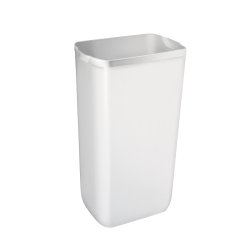 Cestino gettacarte - 33 x 22 x 49 cm - 23 L - bianco - Mar Plast