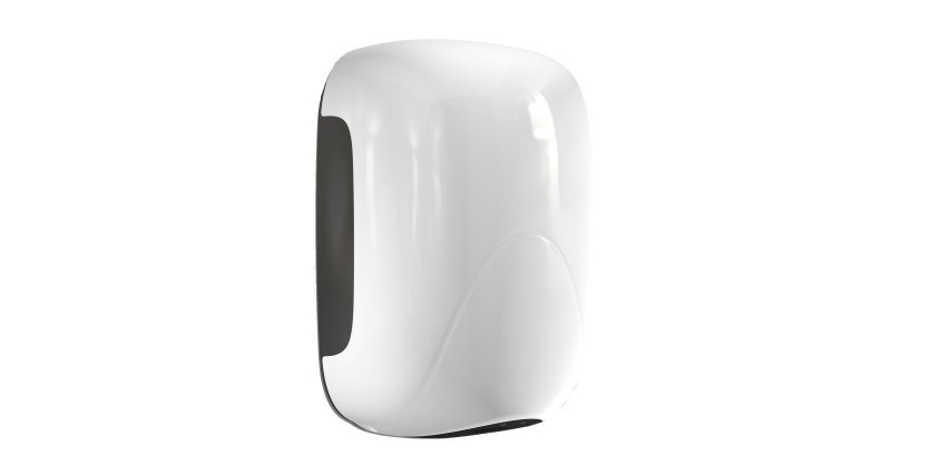 Asciugamani automatico a sensori Mini Zefiro - bianco lucido - Medial