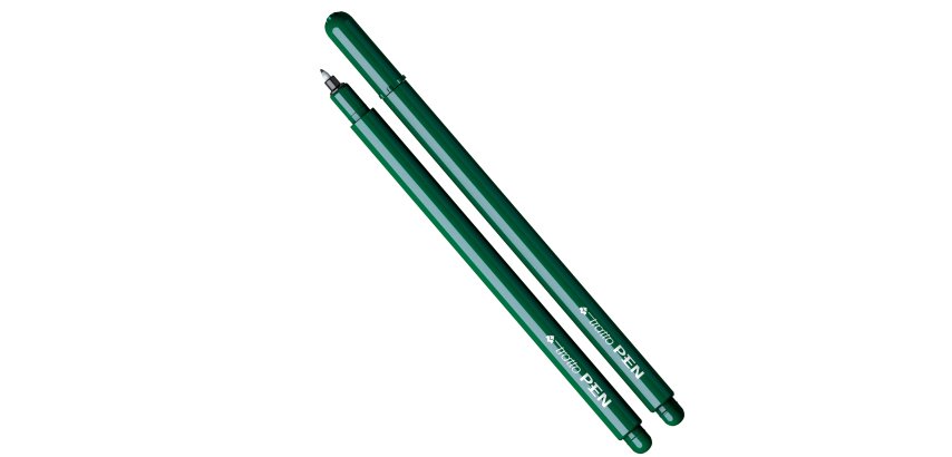 Pennarello fineliner Tratto Pen - tratto 0,5mm - verde - Tratto 12 pezzi