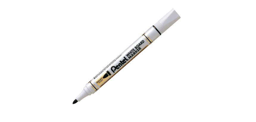 Marcatore per lavagne cancellabili MW85 - punta tonda - nero - linea Amiko - Pentel