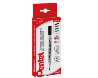 Marcatore per lavagne cancellabili MW85 - astuccio 4 colori assortiti - linea Amiko - Pentel