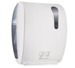 Dispenser elettronico asciugamani Kompatto Advan 875 - 32 x 22,4 x 40,5 cm - bianco - Mar Plast
