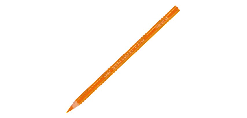 Pastello Supermina - mina 4 mm - arancio fluo 52 - Giotto