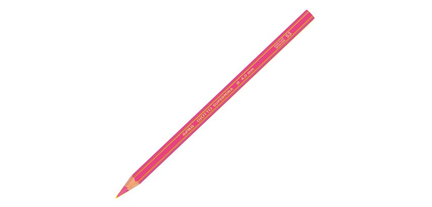 Pastello Supermina - mina 4 mm - rosa fluo 53 - Giotto