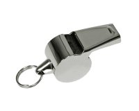 Fischietto - metallo - cromato - CWR