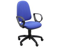 Seduta operativa Jupiter JUSB - con braccioli inclusi - blu - Unisit