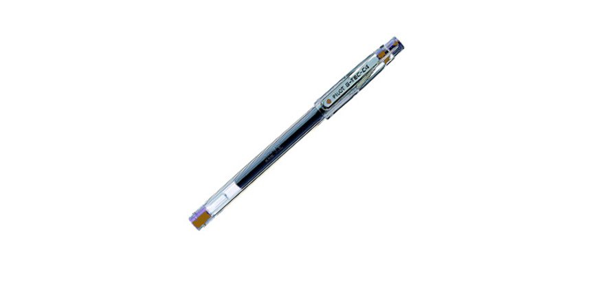 Penna a sfera gel G Tec C4  - punta 0,4mm - marrone - Pilot