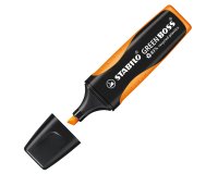 Evidenziatore Green Boss - punta a scalpello - tratto 2 - 5 mm - arancio 54 - 83% plastica riciclata - Stabilo