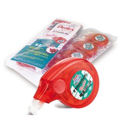 Pentel 0100819 correction tape 10 m Red
