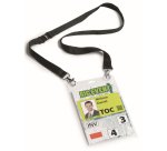 Durable 852501 identity badge/badge holder Textile 10 pc(s)