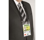 Durable 852501 identity badge/badge holder Textile 10 pc(s)
