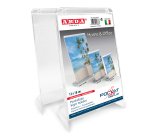 Portadepliant/Portafoto - 13 x 18 cm - plastica cristallo - Arda
