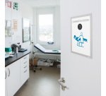 Cornice magnetica Duraframe - A4 - 21 x 29,7 cm - bianco - Durable