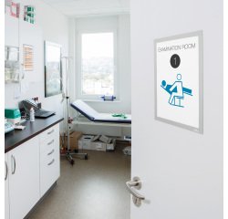 Cornice magnetica Duraframe - A4 - 21 x 29,7 cm - bianco - Durable