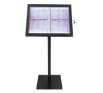 Espositore a LED per esterni/interni - display 4 x A4 - Securit