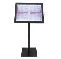 Espositore a LED per esterni/interni - display 4 x A4 - Securit