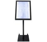 Espositore a LED per esterni/interni - display 4 x A4 - Securit