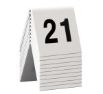 Numeri per tavoli - set da 21 a 30 - Securit