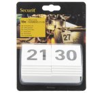 Numeri per tavoli - set da 21 a 30 - Securit