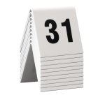 Numeri per tavoli - set da 31 a 40 - Securit