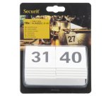 Numeri per tavoli - set da 31 a 40 - Securit