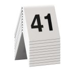 Numeri per tavoli - set da 41 a 50 - Securit