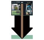 Silhouette Board Sticks - forma freccia - 67 x 49,2 cm - nero - Securit