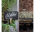 Silhouette Board Sticks - forma rettangolo - 73,5 x 45 cm - nero - Securit