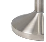 Colonnina segnapercorso cromata - altezza 100 cm - nastro retrattile rosso da 210 cm - Securit