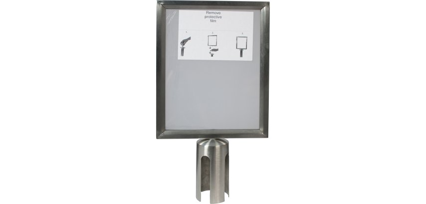 Display A4 per colonnine - Securit