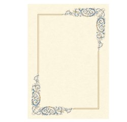 Diplomi in pergamena - stampa offset - A4 - 160 gr - avorio - Kartos - conf. 10 pezzi