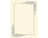 Diplomi in pergamena - stampa offset - A3 - 160 gr - avorio - Kartos - conf. 10 pezzi