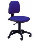 Sedia operativa Atlas A41B - senza braccioli - blu - Unisit