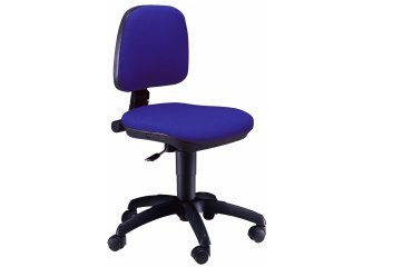 Sedia operativa A41B - senza braccioli - blu - Unisit