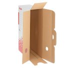Scatola archivio Speedbox - dorso 8 cm - 35 x 25 cm - bianco e rosso - Esselte