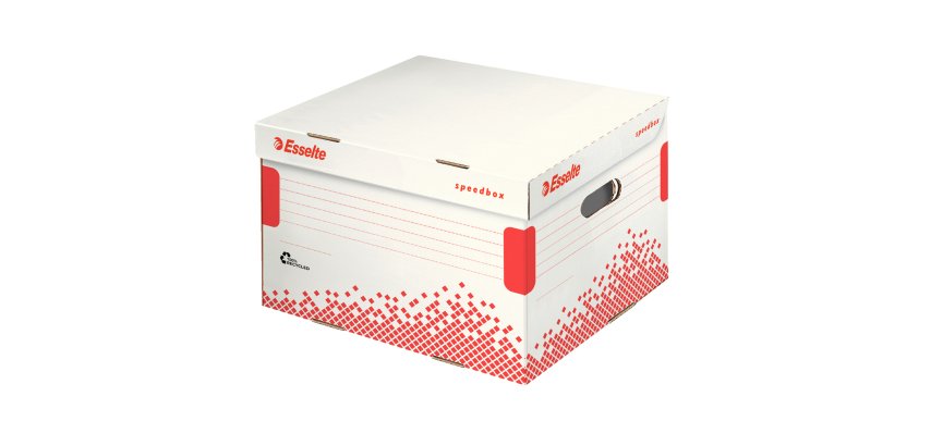 Scatola container Speedbox - Medium - 32,5 x 36,7cm - dorso 26,3 cm - Esselte