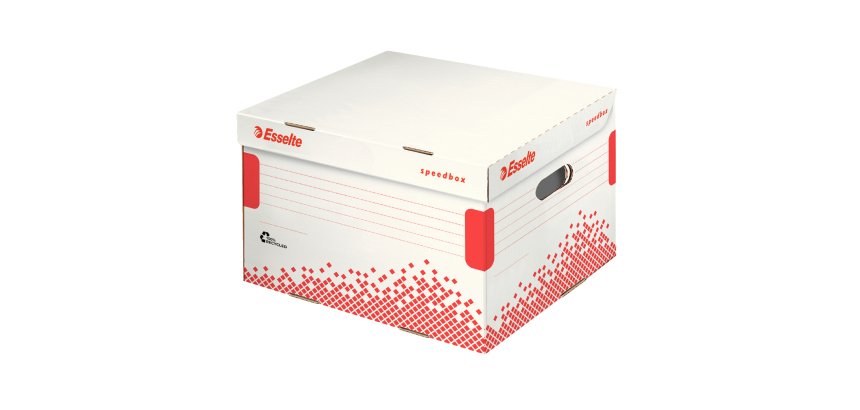 Scatola container Speedbox - Medium - 32,5 x 36,7cm - dorso 26,3 cm - Esselte