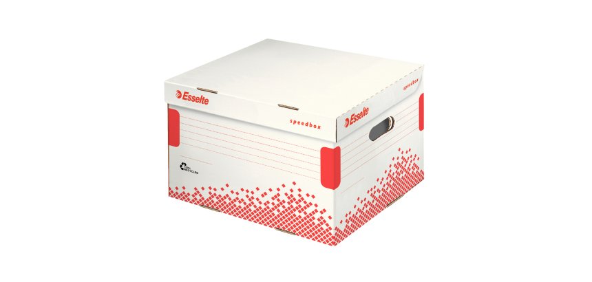 Scatola container Speedbox - Large - 36,4 x 43,3cm - dorso 26,3 cm - Esselte