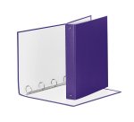 Raccoglitore Meeting - 22 x 30 cm - 4 anelli tondi 30 mm - dorso 4 cm - PP - lilla - Esselte