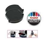 Tampone di ricambio 6/4642 - nero - Trodat - conf. 2 pezzi
