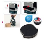 Tampone di ricambio 6/4642 - nero - Trodat - conf. 2 pezzi
