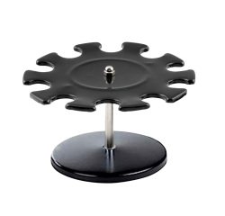 Portatimbri circolare - 10 posti - nero - metallo - Koala