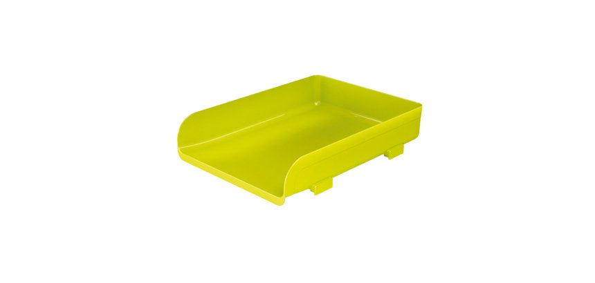 Vaschetta portacorrispondenza Mydesk - 33,5 x 25,4 x 7 cm - verde - Arda