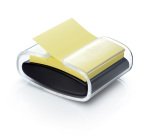 Dispenser Pro nero + 1 Post-it Super Sticky Z Notes - PRO-B-1SSCY-R330 - 76 x 76 mm - giallo Canary - Post-it